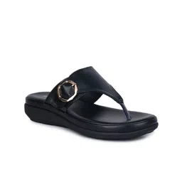 Shezone Women T-Strap Flats with Buckles image 3