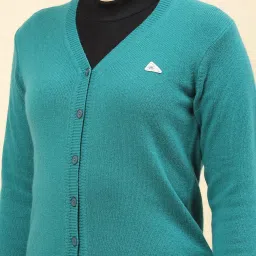Monte Carlo Green Wool Cardigan image 5