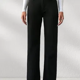 LINARIA Women Classic Relaxed Fit Mid-Rise Cotton Jeans-image-23