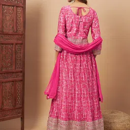 Chhabra 555 Embellished Gown Maxi Ethnic Dresses With Dupatta image 2