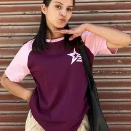 LoveDky Women Striped V-Neck Pockets T-shirt-picture-24