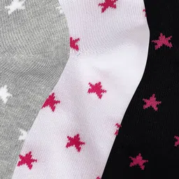 Converse Printed Pack of 3 Ankle Length Socks image 5