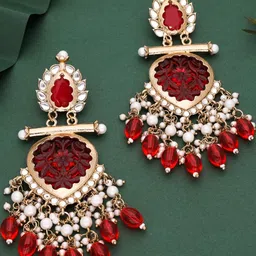 Anouk Brass Gold-Plated Earrings image 2