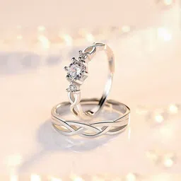 Teeragaj Set Of 2 Stainless Steel Ring-picture-17