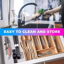 Amicicare Can Opener Plastic,Stainless Steel Anti-Slip Grip Handle Black, 1xCAN-OPNR image 5