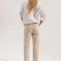 H&M Slim Straight High Ankle Jeans image 5