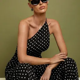 ZYNG Polka Dot Printed Top With Trouser Co-Ords image 2