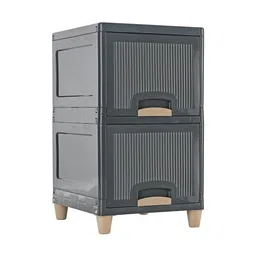 Kuber Industries Grey & Brown 3 Pieces Multi-Utility Organisers image 3