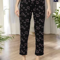 Kryptic Pack Of 2 Printed Pure Cotton Relaxed-Fit Lounge Pants-image-52