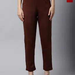 Valles365 by S.C. Women Pack Of 2 Slim Fit Trousers-picture-20