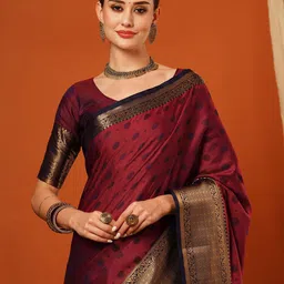 yourwish Zari Mysore Silk Saree image 3