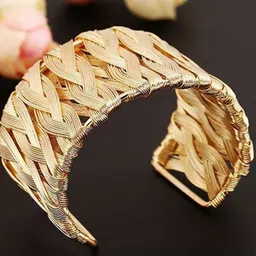 DressBerry Gold-Plated Cuff Bracelet-picture-38