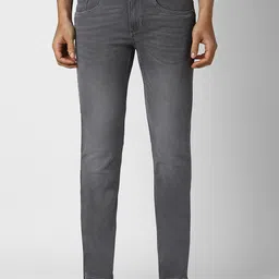 VAN HEUSEN DENIM LABS Men Cotton Slim Fit Heavy Fade Jeans-image-54