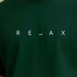 UrGear Men Typography Printed Round Neck Oversized T-shirt image 4