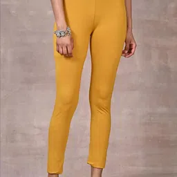 Lakshita Women Mustard Leggings-picture-42