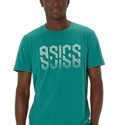 ASICS Men Typography Printed Round Neck T-shirt-picture-12