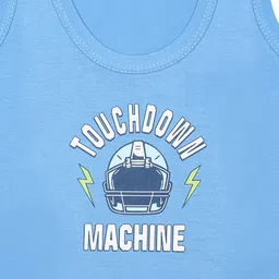 Revvo Junior Boys Pack Of 6 Printed Cotton Basic VestsRJV-105 image 5