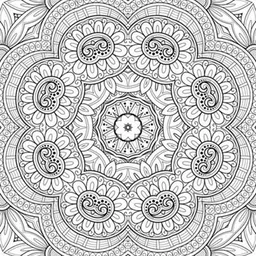 dreamland Refreshing Mandala - Colouring Book for Adults Book Part 4 image 2