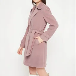 Roadster The Lifestyle Co. Notched Lapel Woollen Overcoat image 2