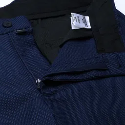 Van Heusen Men Textured Slim Fit Trousers image 4