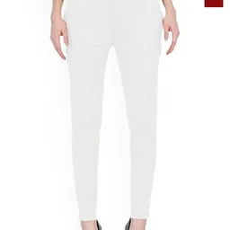 MIXFIT Women Pack Of 2 Slim Fit Mid-Rise Peg Trousers-image-72