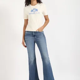 Tommy Hilfiger Women Typography Pockets T-shirt image 4