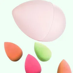 basicare Set Of 5 Diamond Sponges, Finger Puffs & Beauty Blender-picture-34
