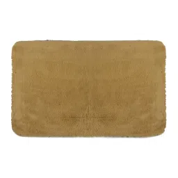 OBSESSIONS Super Soft Anti-Skid Bath Mat, Mustard image 2