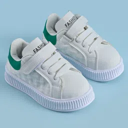Babyoye Velcro Closure Casual Shoes - White image 2