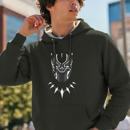 MaverIQ Men Printed Hooded Sweatshirt-image-72