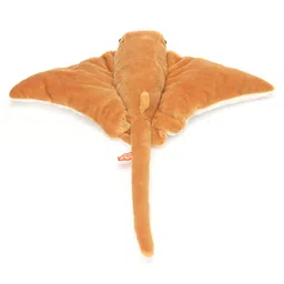 Wild Republic Cuddlekins Cownose Ray Soft Toy Brown - Length 38 cm image 5