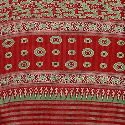 SSHAGUN LIFESTYLE Ethnic Motifs Printed Bandhani Saree image 2