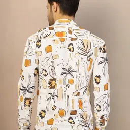 Moda Rapido Men Original Opaque Printed Casual Shirt image 5