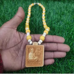 Basukiya Unisex White Necklace and Chains image 2