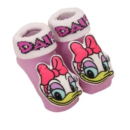 Yellow Bee Infant Girls Printed Cotton Ankle-Length Socks image 4