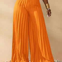 Parona Women Knitted Palazzos-picture-33