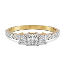Emori Women Dazzling Trinity Diamond Ring-picture-14
