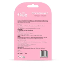 Renee Princess Unicorn Stick On Nails image 3