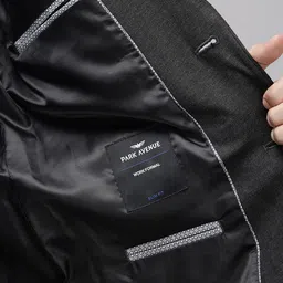 Park Avenue Solid Slim Fit Formal Blazer & Trouser image 4