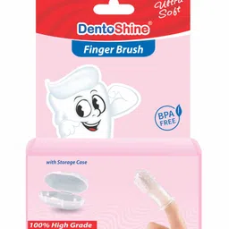 DentoShine Ultra Soft Finger Brush - Pink-picture-12