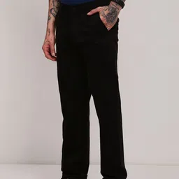 SHOWOFFFF Men Comfort Slim Fit Low-Rise Trousers image 2