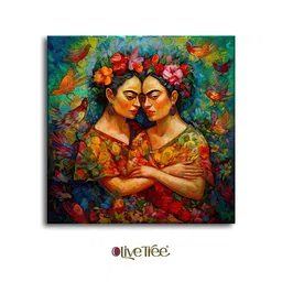 OLIVE TREE Green & Pink 1 Piece Other Wall Art image 4