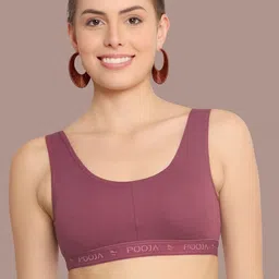 POOJA RAGENEE Women Onion Full Coverage Lightly Padded Sports Bra-picture-34