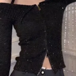 KPOP Women Solid Regular Tops image 2