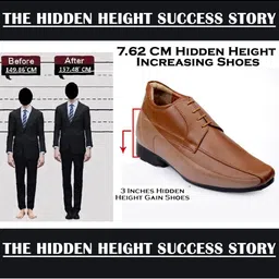 Bxxy Men Lace-up Hidden Height Formal Derbys image 3