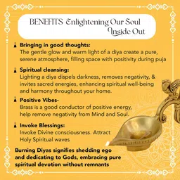 Ekhasa Brass Peacock Diya With Handle Pooja Essentials image 4