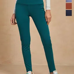 COLOR CAPITAL Women Pack of 4 Skin Fit Antimicrobial Tights-picture-21