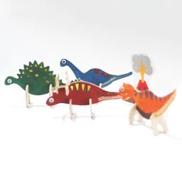 Kidoz Fun Dino DIY Painting Craft Kit Home & School Activity - Multicolour image 3