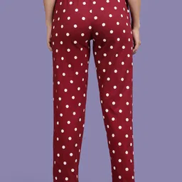 Kryptic Pack Of 2 Printed Pure Cotton Relaxed-Fit Mid-Rise Lounge Pants image 2