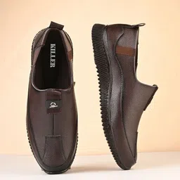 Killer Men Textured Slip-On Sneakers-picture-31